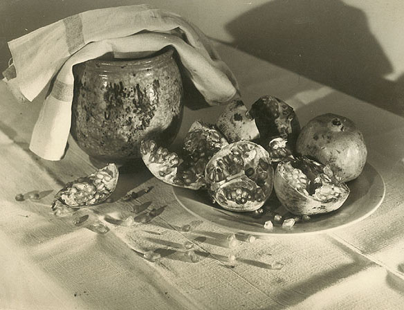 Still Life of Pomegranates