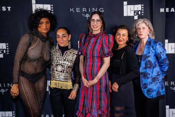 ICP’s 40th Annual Infinity Award winners: Lynsey Addario, Renell Medrano, Shirin Neshat, Wendy Red Star, and Caryl S. Englander–the first time ICP’s Infinity Awards has awarded five women for their achievements. ICP’s 40th Annual Infinity Award winners: Lynsey Addario, Renell Medrano, Shirin Neshat, Wendy Red Star, and Caryl S. Englander–the first time ICP’s Infinity Awards has awarded five women for their achievements.